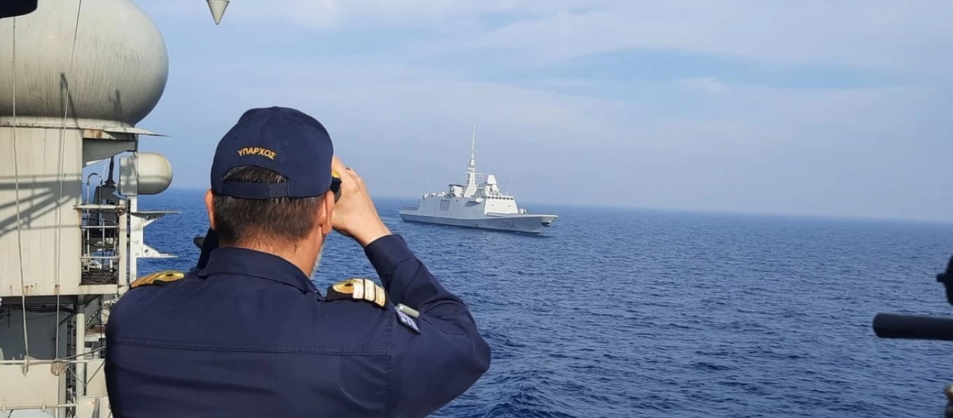 Ελληνογαλλική PASSEX με FREMM και τον ΘΕΜΙΣΤΟΚΛΗ